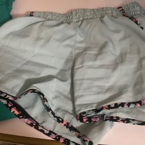 Athletic shorts from walmart.